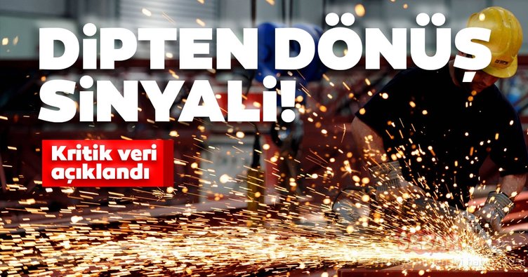 İmalat sanayide dipten dönüş sinyali