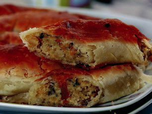 Nohutlu Börek