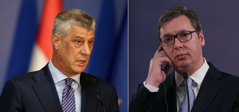 KOSOVO, SERBIAN LEADERS RESUME DIALOGUE AMID TENSIONS
