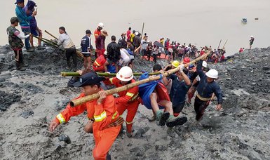 Myanmar jade mine landslide :At least 30 missing