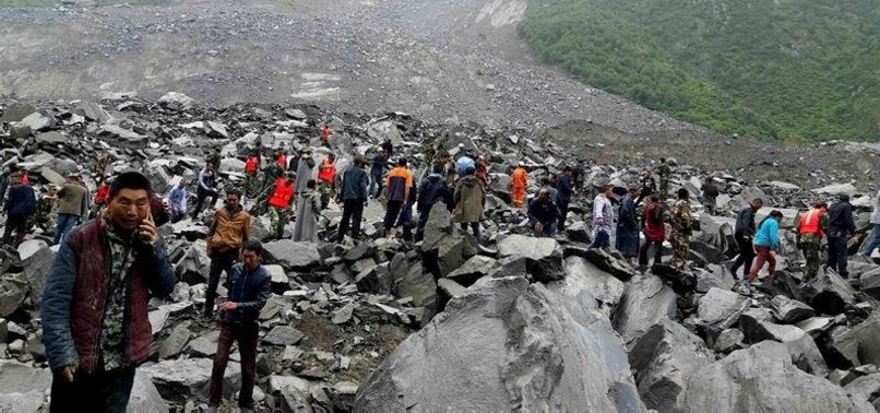 AT LEAST 140 PEOPLE, 46 HOMES BURIED IN CHINA LANDSLIDE