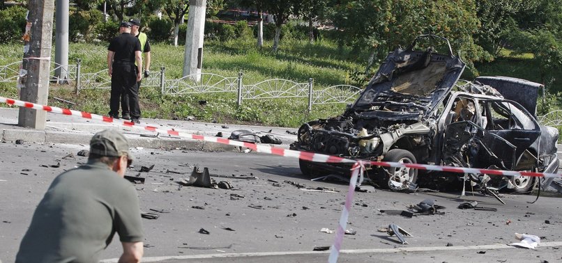 HEAD OF RUSSIAN-CONTROLLED UKRAINIAN TOWN KILLED IN CAR BOMB: LOCAL RUSSIAN-BACKED OFFICIAL