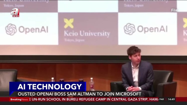 Ousted OpenAI CEO Sam Altman to join Microsoft