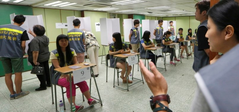 HONG KONG PATRIOT ELECTIONS ON TRACK FOR RECORD LOW TURNOUT