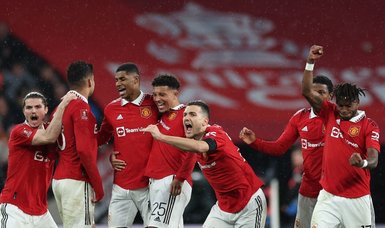 Man Utd beat Brighton on penalties to set up FA Cup final against Man City