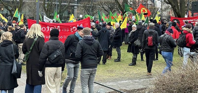 ANKARA CONDEMNS SWEDEN FOR ALLOWING DEMONSTRATION BY PKK SUPPORTERS