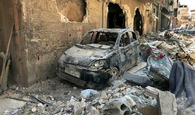 Syrian state media: explosive device blows up car in Damascus