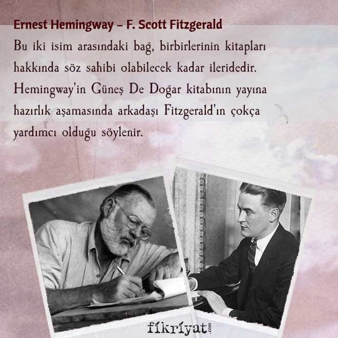 Ernest Hemingway ve F. Scott Fitzgerald
