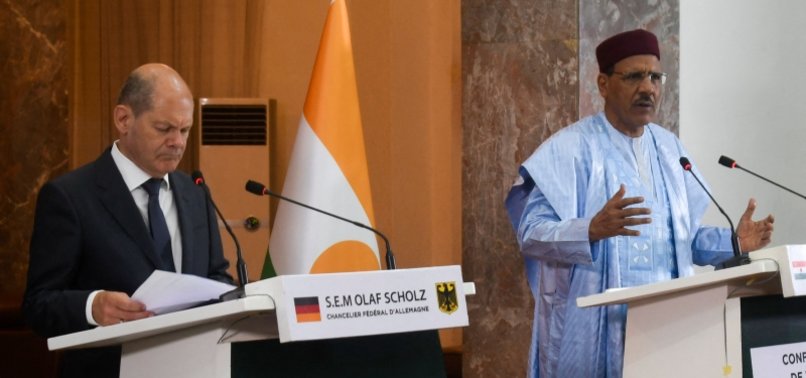NIGER HAILS MILITARY TIES WITH GERMANY ON SCHOLZ VISIT