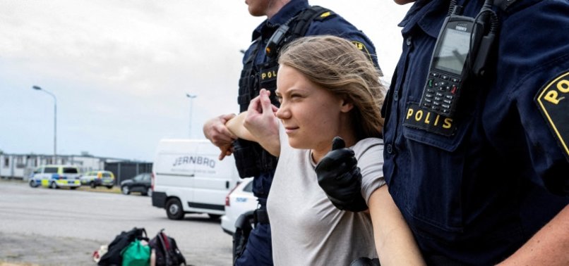 GRETA THUNBERG MUST APPEAR IN COURT AFTER CLIMATE PROTEST IN MALMÖ
