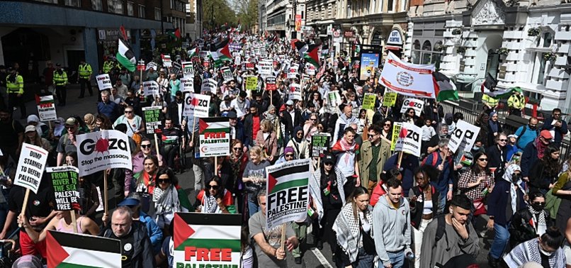 STOP ARMING ISRAEL: THOUSANDS MARCH IN LONDON IN SOLIDARITY WITH GAZA