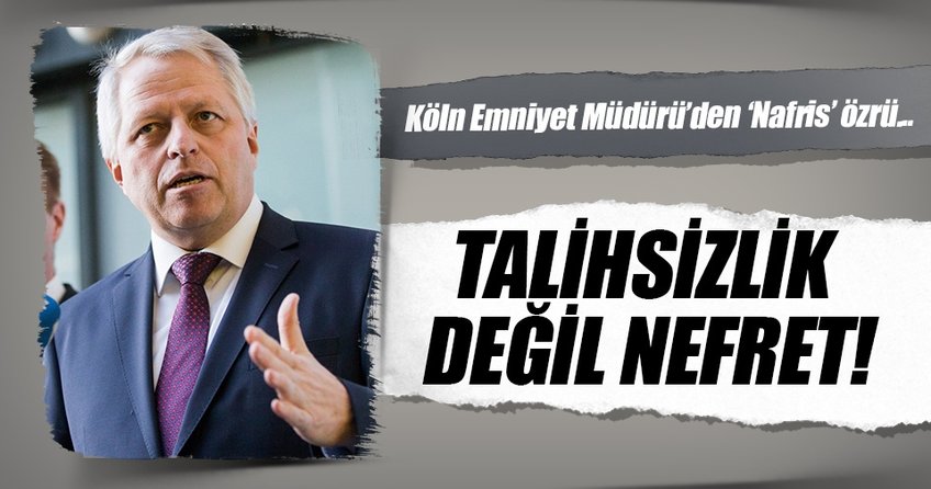 Köln polisinden ‘Nafris’ özrü