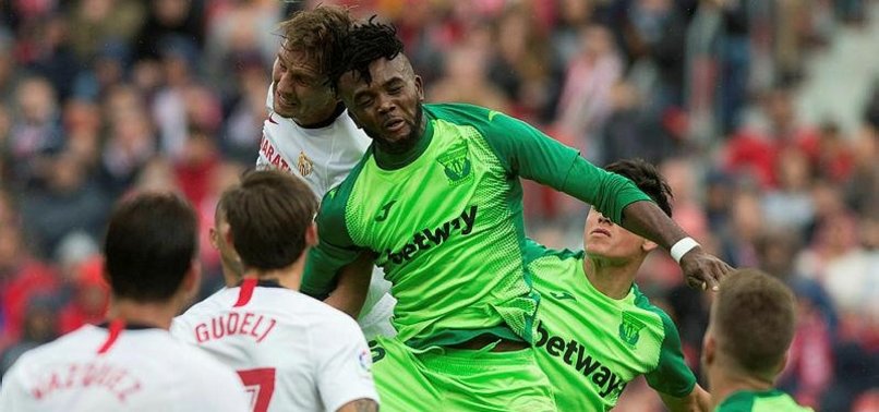 SEVILLA JUMPS TO 2ND PLACE WITH 1-0 WIN OVER LEGANÉS
