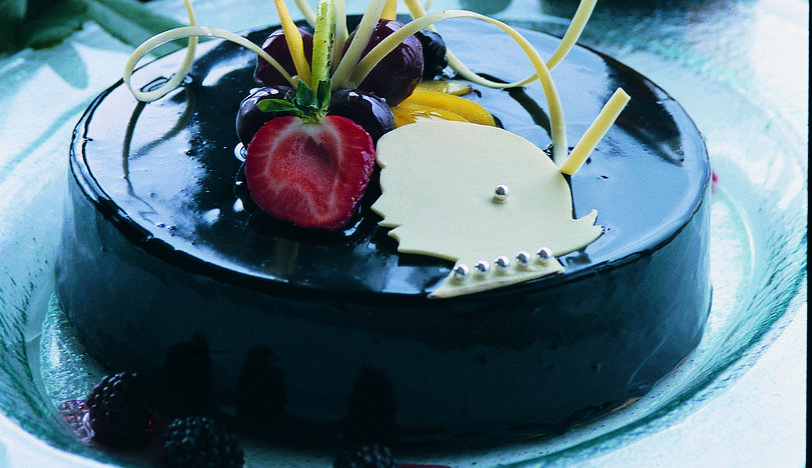 Böğürtlenli Pasta