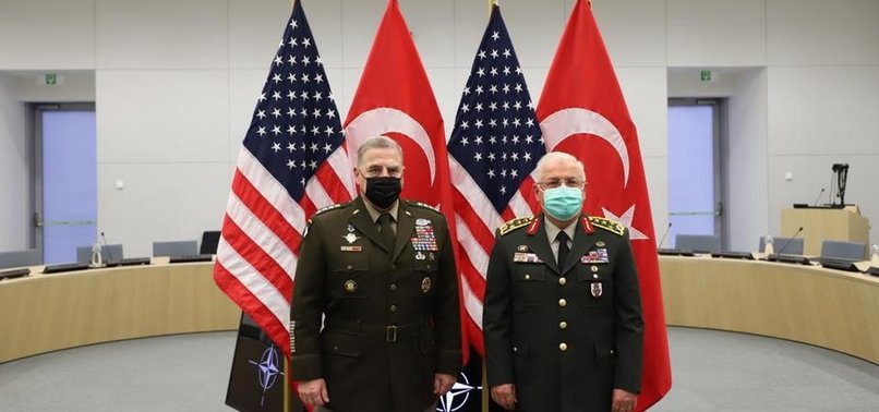 TURKISH CHIEF OF GENERAL STAFF DISCUSSES ISTANBUL TERRORIST ATTACK WITH U.S. COUNTERPART