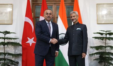Turkish foreign minister meets Indian counterpart on sidelines of G-20 meeting