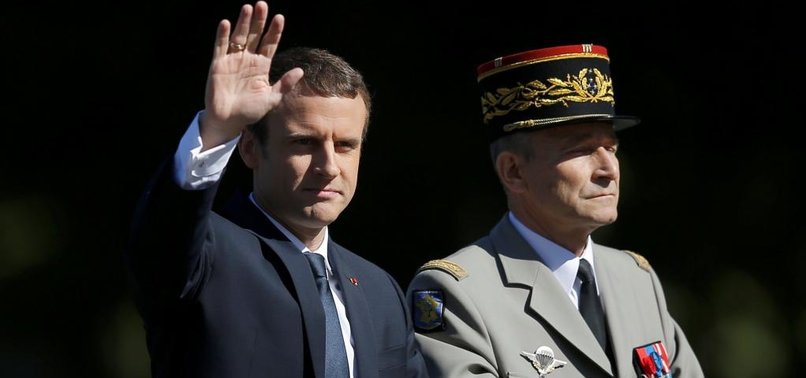 FRANCES ARMED FORCES CHIEF RESIGNS OVER MACRON BUDGET CUTS