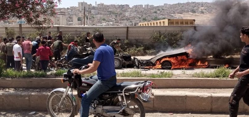 CAR BOMBING INJURES 3 CIVILIANS IN NORTHWESTERN SYRIA