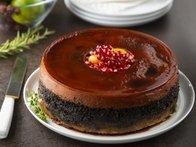 Trabzon Hurmalı Krem Karamelli Kek