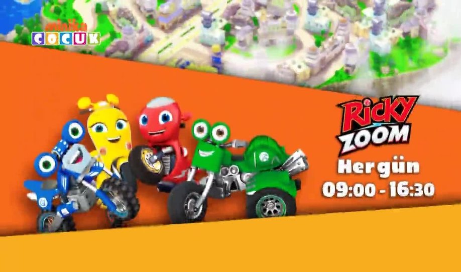 Ricky Zoom Temmuz Tanitim Minika Cocuk