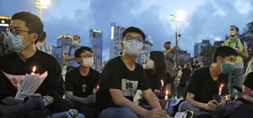 HONG KONG ACTIVIST JOSHUA WONG SENTENCED FOR TIANANMEN VIGIL