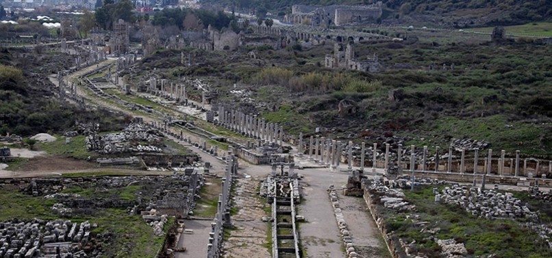 OVER 70 PCT OF 5,000-YEAR-OLD PERGA CITY IN SOUTHERN TURKEY STILL UNDERGROUND