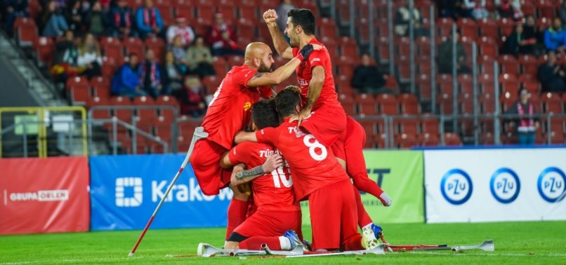 TURKEY DEFEAT SPAIN 6-0 TO WIN EUROPEAN AMPUTEE FOOTBALL CHAMPIONSHIP