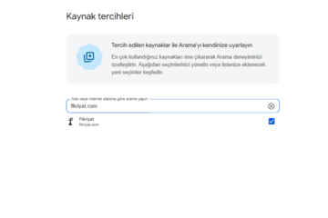 Google’ın açıkladığı Tercih Edilen Kaynaklar bölümüne Fikriyat’ı eklemeyi unutmayın!