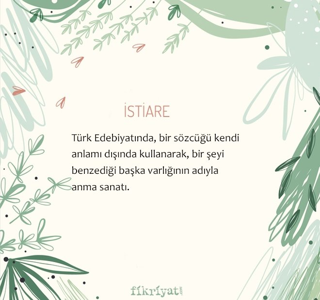 İSTİARE
