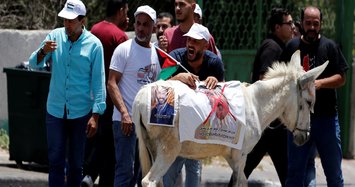 Palestinians protest Trump's Mideast peace conference