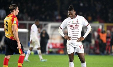 Milan salvage a 2-2 draw at Lecce in Serie A thanks to second-half goals