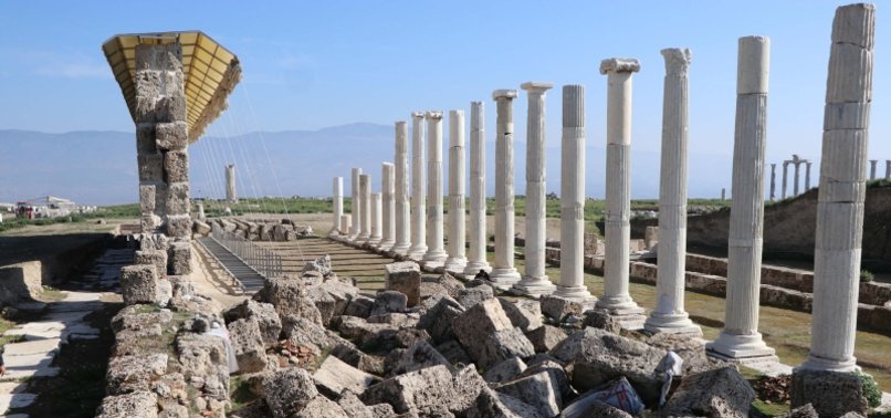 ANCIENT CITY IN TURKEYS SOUTHWEST COMES TO LIFE