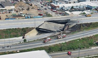 Philadelphia I-95 highway collapse snarls morning commute