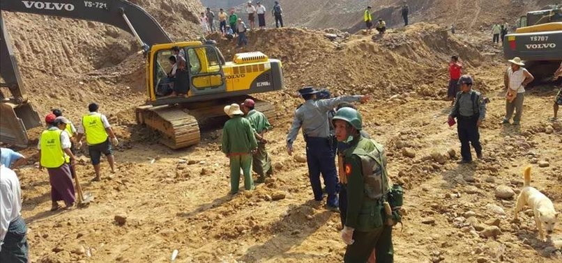 2 DIE AFTER LANDSLIDE AT MYANMAR JADE MINE: REPORT