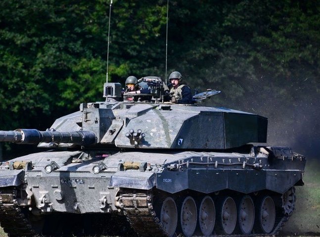 British tanks to arrive on Ukraine's front lines 'this side of summer' - defence minister