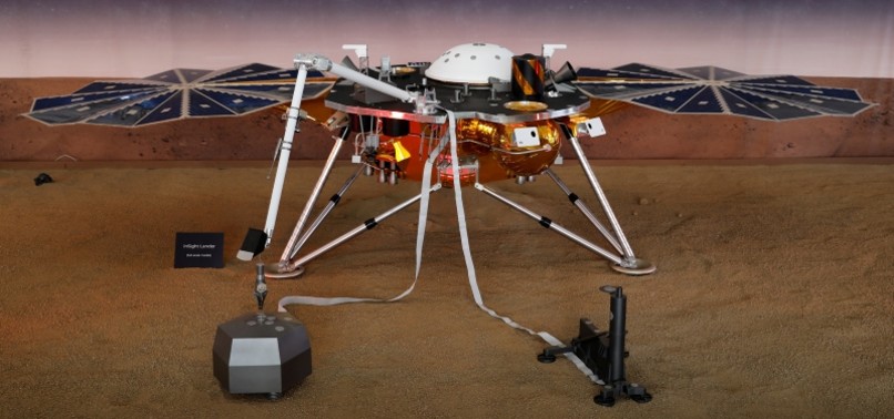 NASA SPACECRAFT INSIGHT LANDS ON MARS TO DIG DEEP