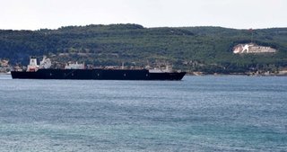 Çanakkale Boğazı’nın Marmara Denizi girişinde ki kaza ucuz atlatıldı