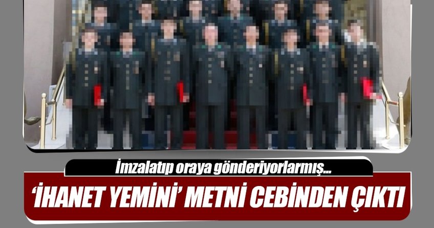 FETÖ’cü öğrencilerden ihanet yemini!