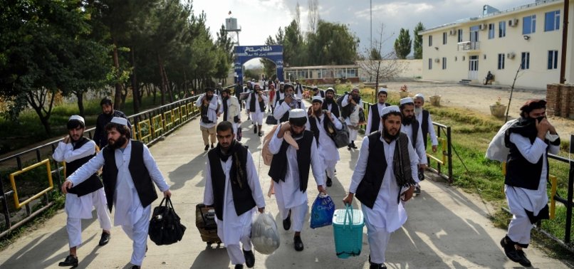 AFGHAN GOVERNMENT RELEASES OVER 300 TALIBAN PRISONERS