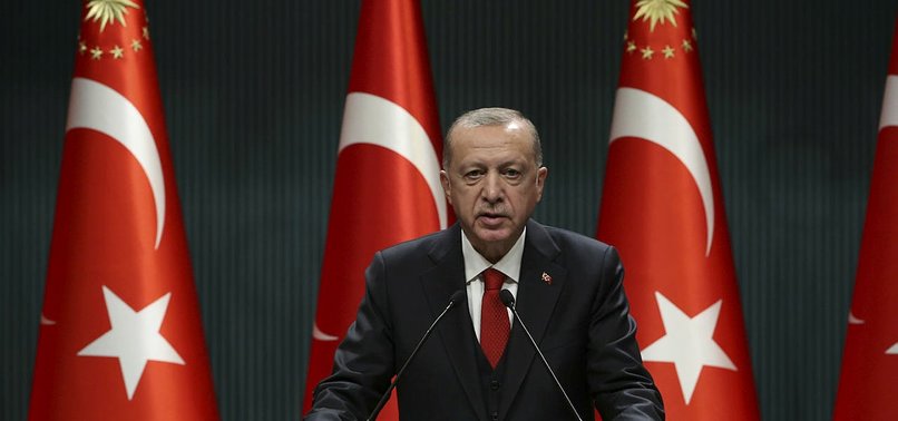 TURKEY NOT TO BOW TO THREATS AND BLACKMAILING OVER EASTERN MEDITERRANEAN: ERDOĞAN