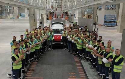 TOGG’UN DENEME ÜRETİMLERİNE BAŞLANDI