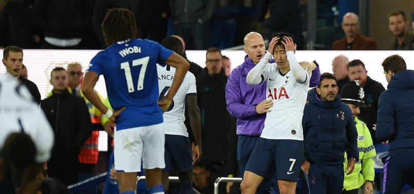 FA OVERTURN SPURS STRIKER SONS RED CARD FOR TACKLE ON EVERTONS GOMES