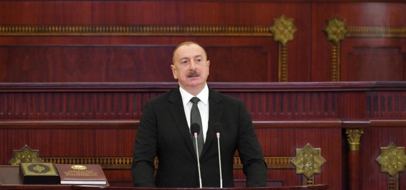 AZERBAIJANS PRESIDENT ARRIVES IN TÜRKIYE AT INVITATION OF HIS TURKISH COUNTERPART