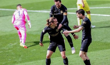 Griezmann nets twice in Barca comeback win at Villarreal
