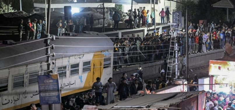 TWO DEAD, 16 HURT IN EGYPT TRAIN ACCIDENT: HEALTH MINISTRY