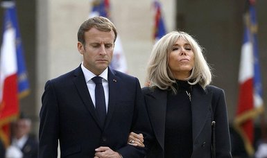 French first lady Brigitte Macron targeted by fake news over gender
