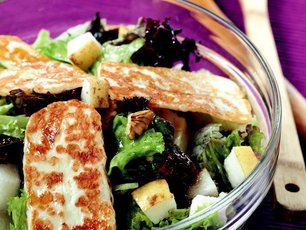 Hellim Peynirli Salata