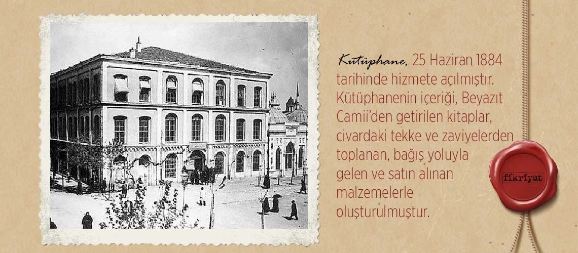 BEYAZIT DEVLET KÜTÜPHANESİ