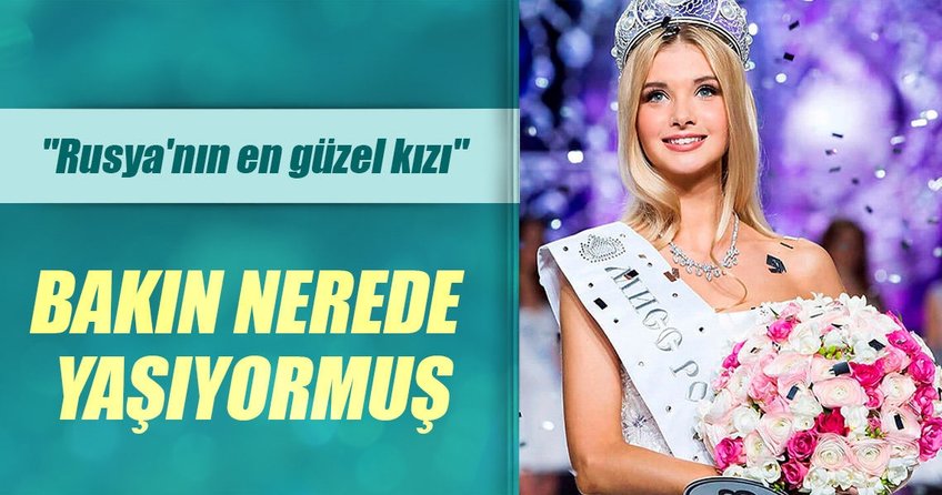Rusya’nın en güzel kızı Polina