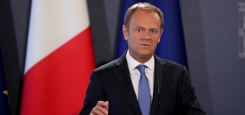 EUS TUSK SAYS BREXIT DELAY TO JAN.31 MAY BE THE LAST ONE